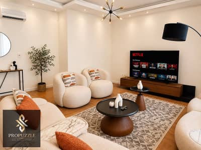 Furnished apartment for rent in Eastown Compound, 200 sqm.