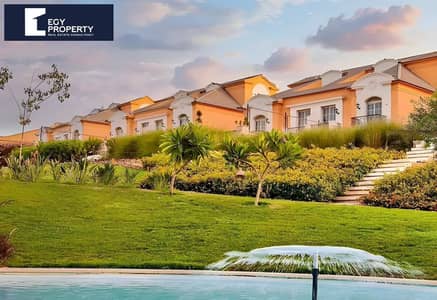 Townhouse Villa For Sale Ready To Move Landscape View Under Market Price In Layan - New Cairo