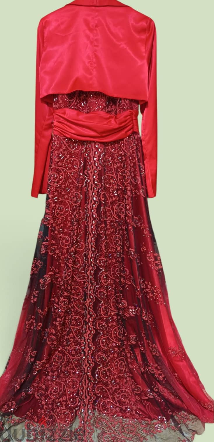 Dress, red, soiree 3