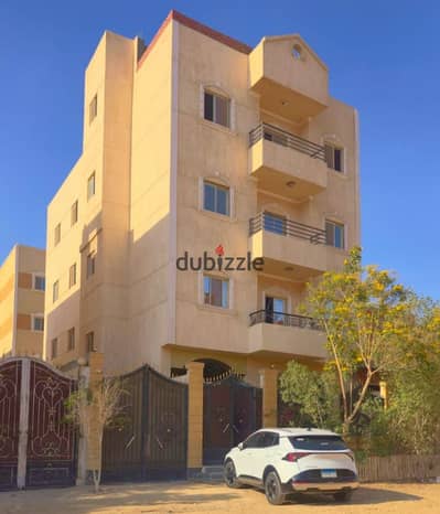 Complete building for sale in Badr City, in the sixth neighborhood, adjacent to the other, fully finished, super luxe, close to the tourist promenade