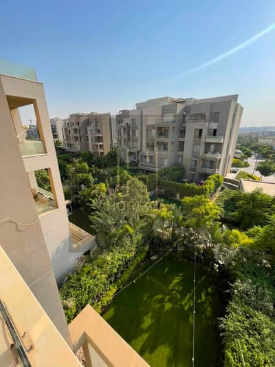 بسعر مميز  شقة نص مفروش ايجار كمبوند فيلدج جاردنز قطامية بالم هيلز التجمع Apartment rent Village Gardens Katameya VGK