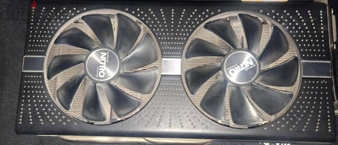 كارت شاشه سيفاير Rx 580 netro. . 8gb
