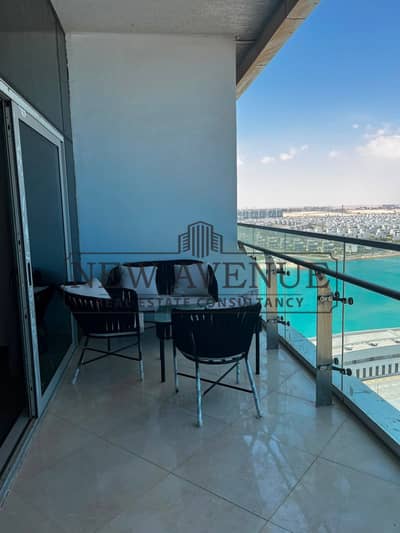 Ready to move 117 sqm fully finished apartment on the 11th floor at Alamein Towers double views for sale