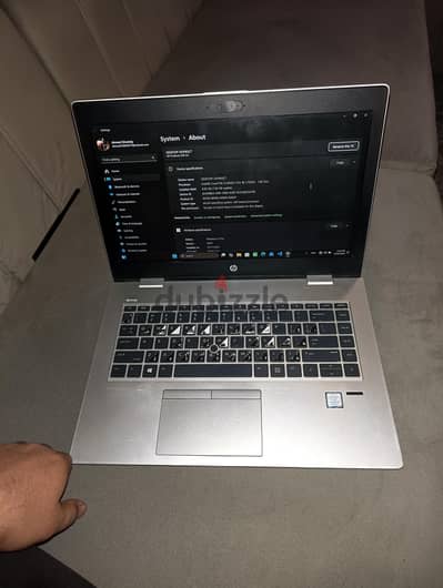 لابتوب hp probook 640 g4 بحاله ممتازه