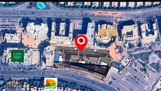 محل للبيع واجهه بلازا مباشر في مول هيفين علي شارع الشباب في قلب الشيخ زايد بجوار سعودي بمقدم 10% وقسط لحد 8 سنين بسعر متر لقطه