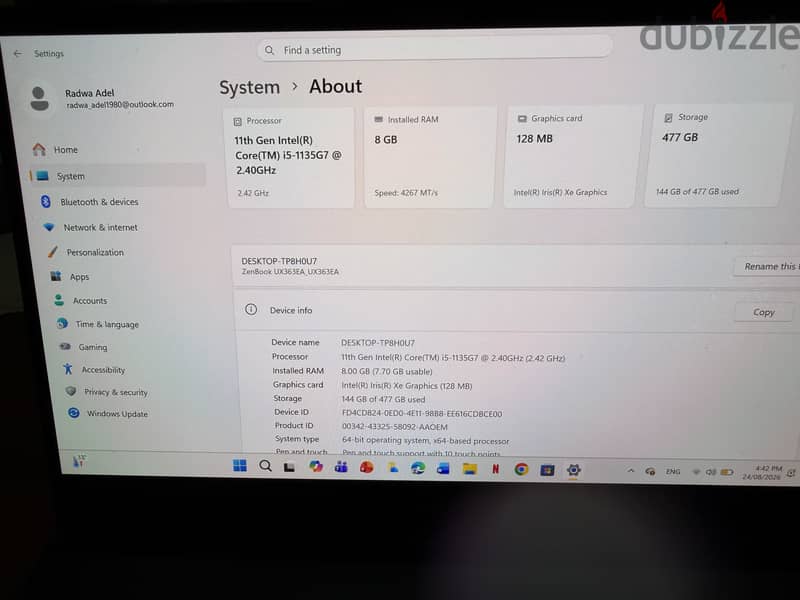 Asus Touch Zenbook 4
