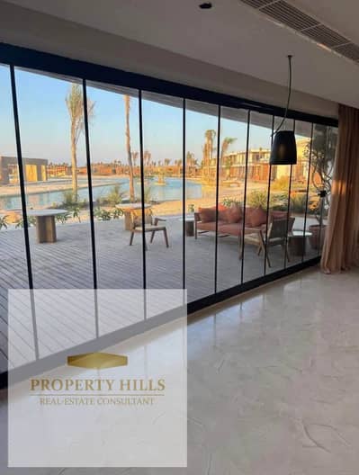 Chalet finished with two rooms for a down payment of 1,816,000 sea view, the most upscale and distinguished in the coast village