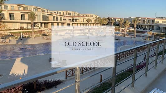 north coast Upper Chalet direct on pool for rent 3BR with Nany room fully furnished with ACs in Caesar North Coast