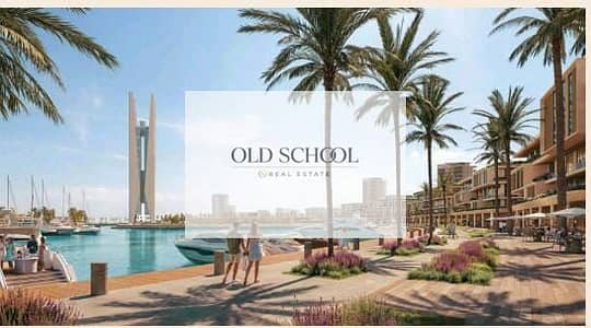 شاليه للبيع ارضي بحديقه فى علم الروم فى الساحل الشمالى