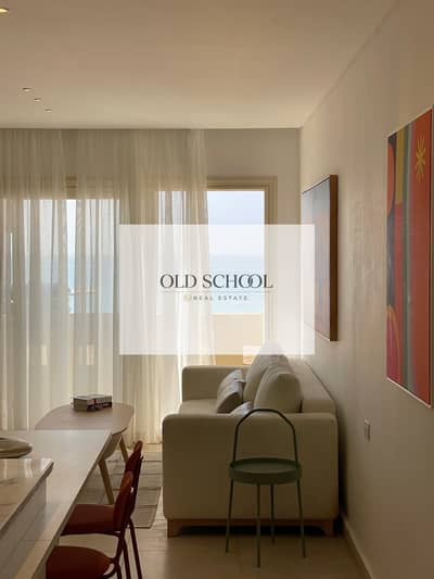Chalet First row sea fully furnished for sale in Emirates heights North Coast