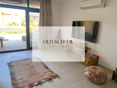 For rent Chalet Ground floor with Garden fully furnished with ACs in swan lake north coast