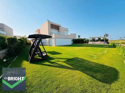 Own a premium golf-view villa 607m -With private pool - 4master room - fully finished - in hacienda bay sidi abdel rahman with under market price