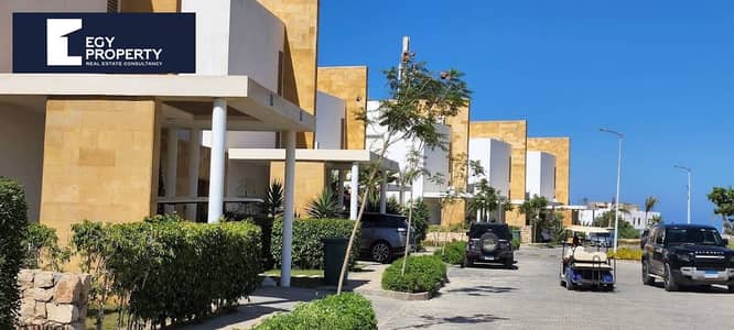 The largest fully furnished chalet for sale in Seashell north Coast with open view
