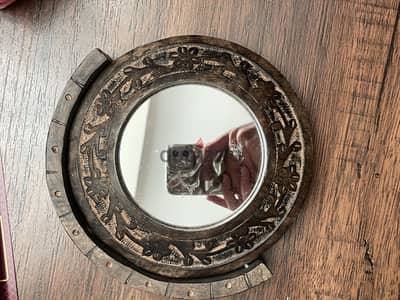 Vintage Circular Mirror