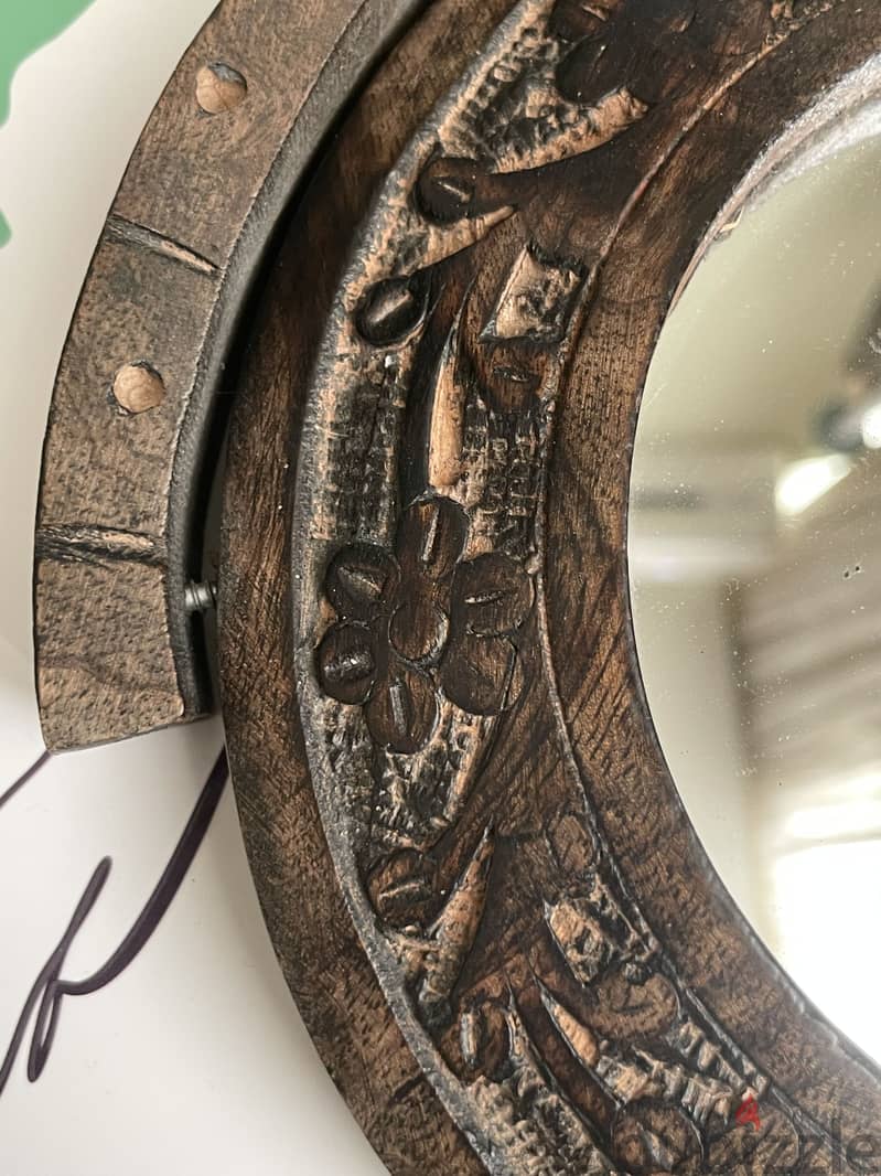 Vintage Circular Mirror 4