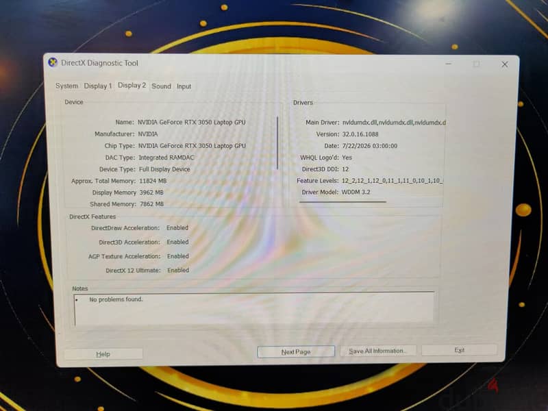 Acer Nitro Ryzen 7+Nvidia Rtx 3050 4gb 8