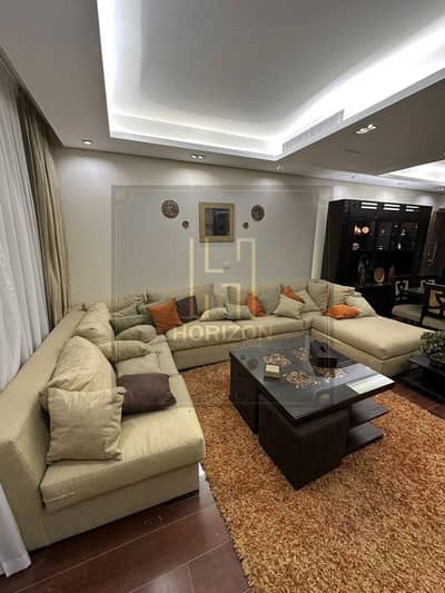 lowest price Furnished Apartment with garden rent Patio Oro Fifth Settlement New Cairo