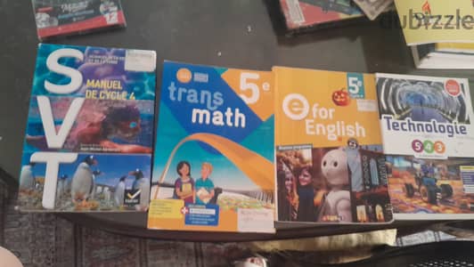 FRENCH EDUCATIONAL 5ÈME BOOKS