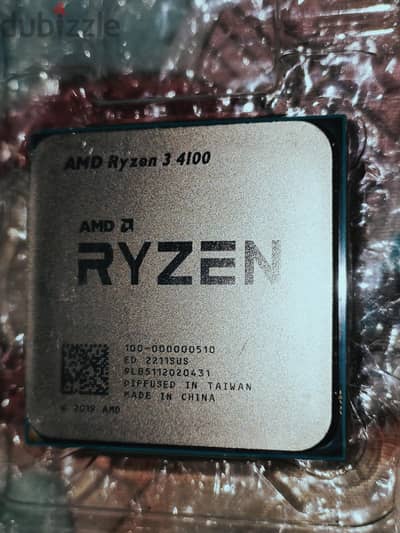 Cpu AMD Ryzen 3 4100 4 Gen بروسيسور