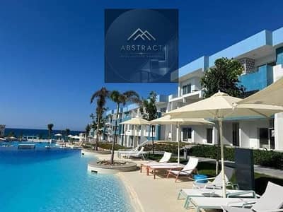 A Prime Chalet Directly on the Crystal Lagoon, Fully Finished & Furnished, in Sidi Abdel Rahman, Next to Marassi.