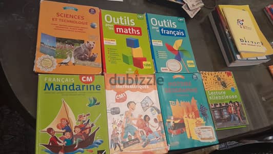 French used educational books for Cm1