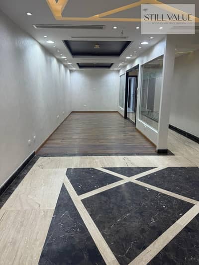 Office For Rent 210م² In Fifth Settlement على شارع التسعين في التجمع الخامس j