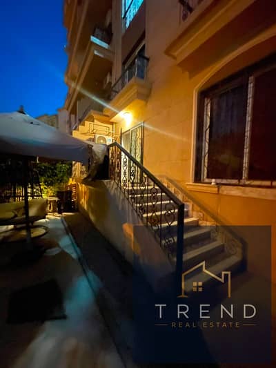 For Sale | 89 sqm Ground Floor + 60 sqm Garden – Al Rehab Phase 7 | Steps from Gate 21 | Fully Furnished & ACs Included