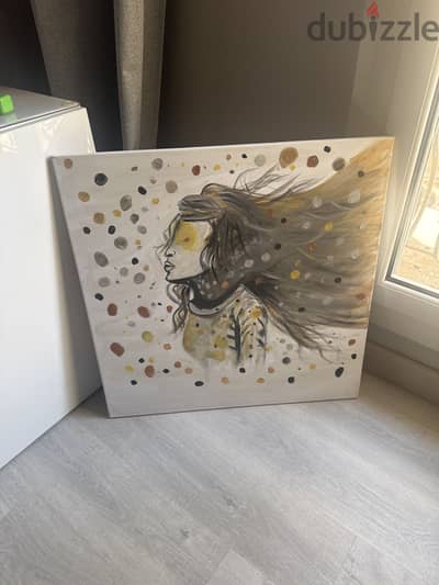 Painting and made by hand
