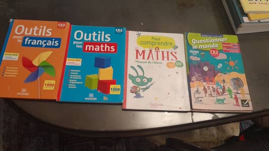 French educational books for ce2