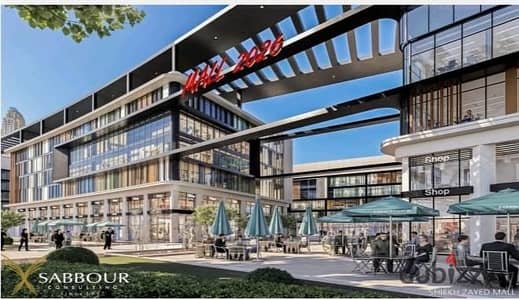 Commercial store for sale in the heart of Sheikh Zayed with flexible payment systems and a suitable investment opportunity for operation or future leasing.