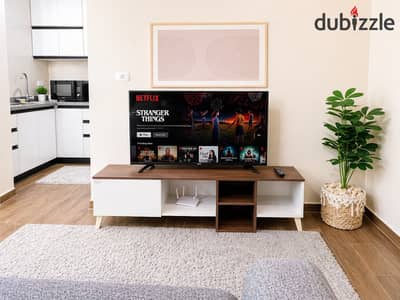 Fully Furnished 40 SQM Studio for Rent in Sodic Eastown With Private Roof 1 Bedroom