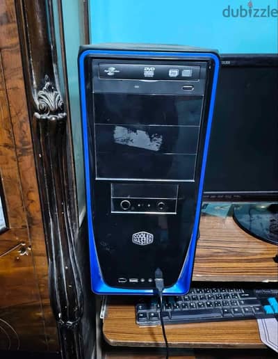 كمبيوتر جيمنج i5 4670k 16gb ram rx 570 4gb