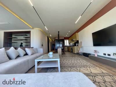 شاليه للبيع في هاسيندا رأس الحكمة –Hacienda Ras El Hekma Sea View مباشر بأقل سعر في السوق جاهز علي الفرش متـشطب بالتكييفات