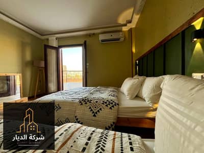 شقة مفروشة للإيجار بالزمالك ترى النيل