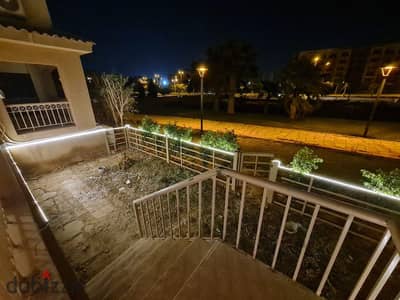 للبيع شقة مميزة دور أرضي بحديقة في مدينتي B2