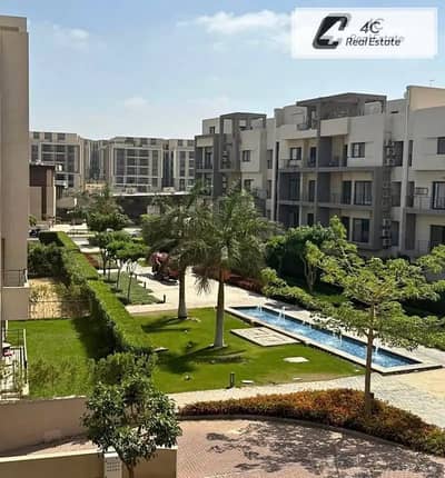 Fully finished apartment and furnished 52m Landscape and Street view for sale in phase Rotana lake residence at Fifth square