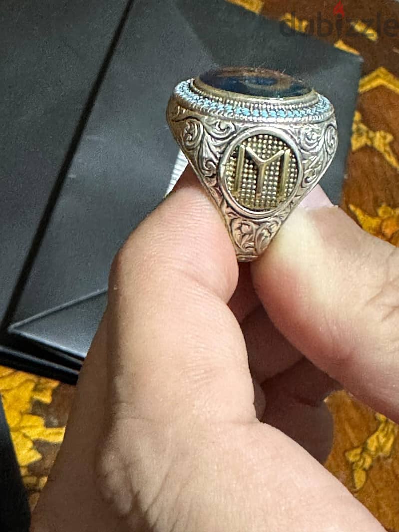 خاتم فضة 2