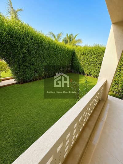 فيلا للإيجار بالمطبخ والتكييفات بمساحه 600متر  تشطيب الترا سوبر لوكس بكمبوند   Green 4 Palm Hills Sheikh Zayed الشيخ زايد