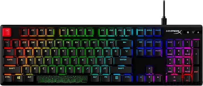 كيبورد hyperX جيمينج ميكانيكال