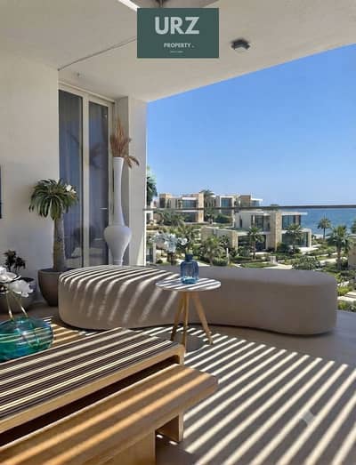 Best duplex chalet with roof open to sea with a 30% discount  Fully finished with ACs in Ras El Hekma for sale near Hacienda Mountain View Modon Fouka