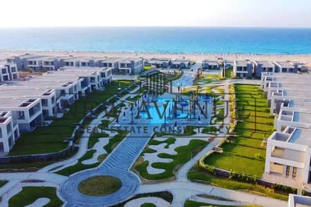 Ground chalet for sale with garden Ready to move Full Sea view fully finished Facing north in La vista Ras el Hikma Ground chalet for sale with garden Ready to move Full Sea view fully finished Facing north in La vista Ras el Hikma
