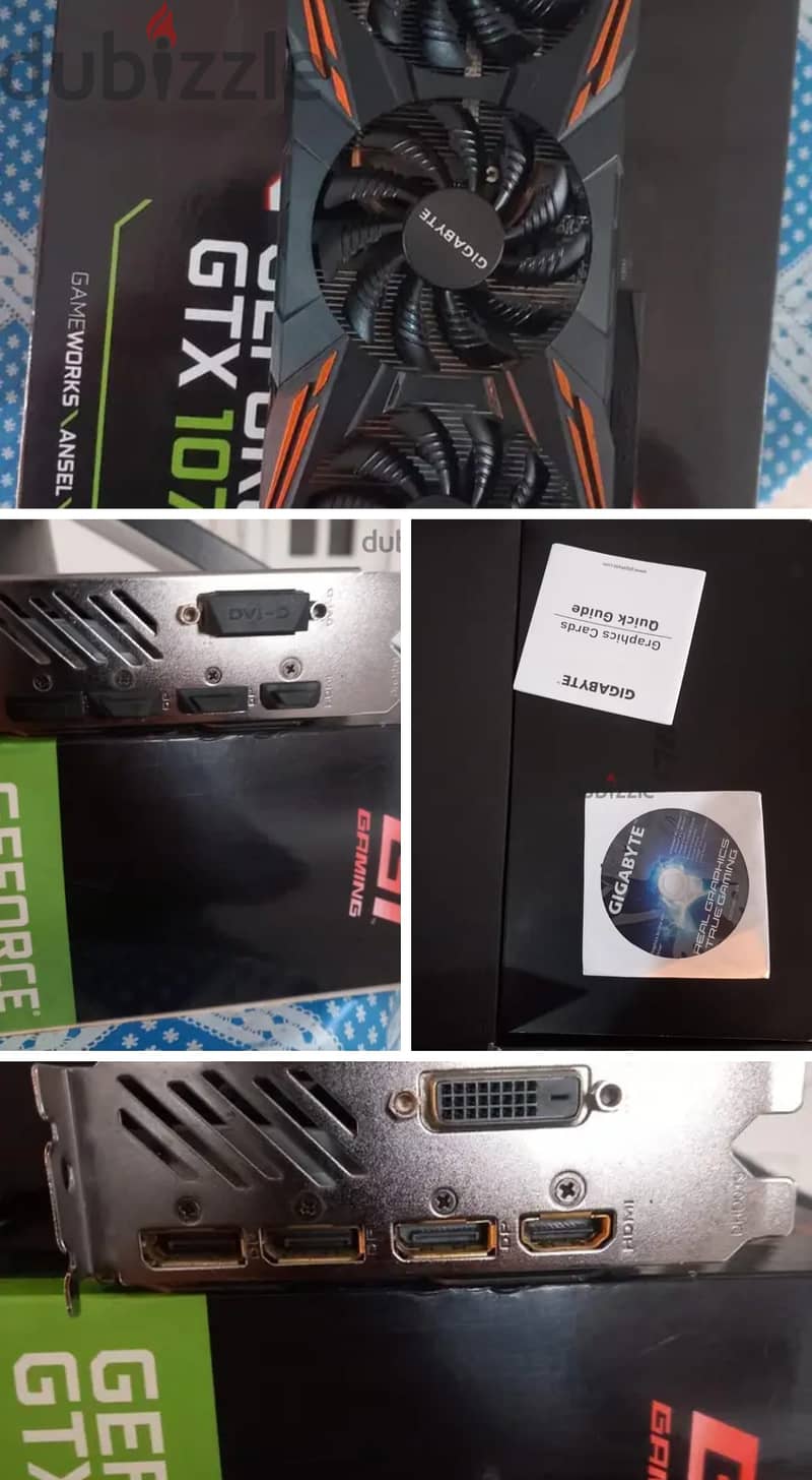 gtx 1070 8 gb GIGABYTE 5