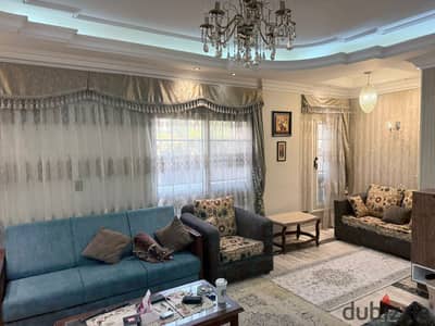 Fully Furnished 185m Ground Floor Apartment for Rent in South Investors Aeli 3 New Cairo near Mohamed Naguib Axis | 3BR Fully AC for 30k
