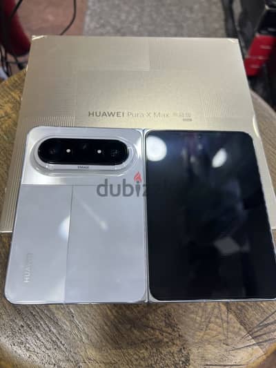 Huawei Pura X Max dual sim 512/16G White جديدة مدفوعة الضريبة