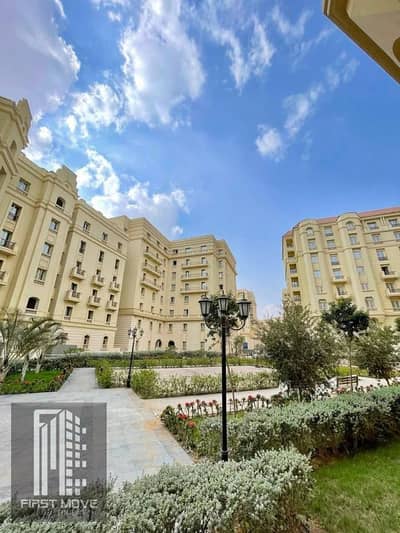 شقة للبيع العاصمة استلام فوري New GardenCity R5 متشطبه  بالكامل الترا سوبر لوكس + وصلات تكييفات VRF كمبوند  New GardenCity R5  مباشرة علي محور بن زايد