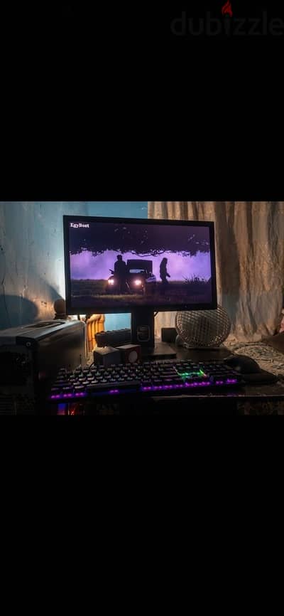 شاشه Eizo ٢٤ بوصه منافذ dvi و dp و viga
