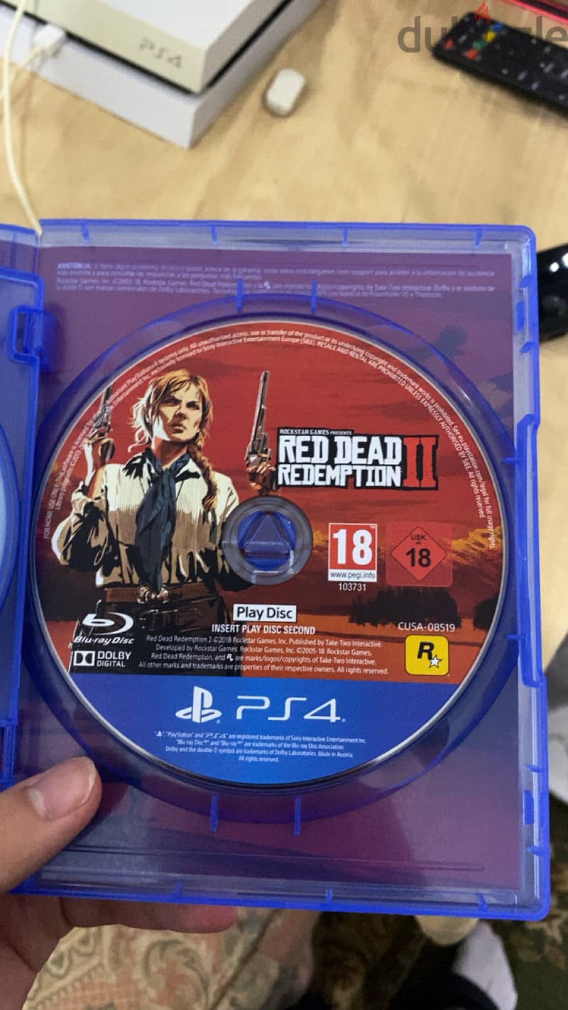 RDR2 PS4 Disc 1