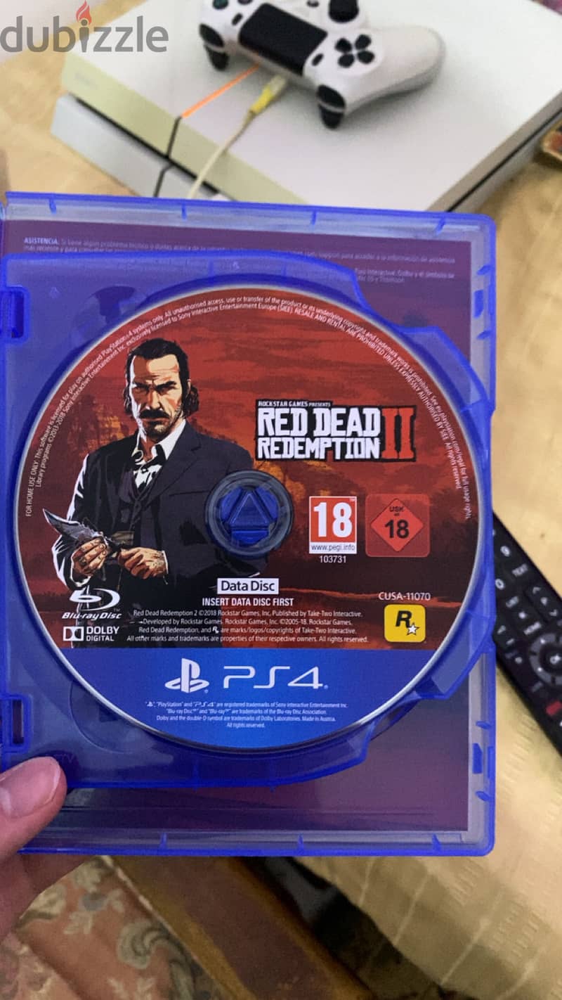 RDR2 PS4 Disc 2