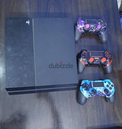 PS4 Slim 500GB + 3 دراعات