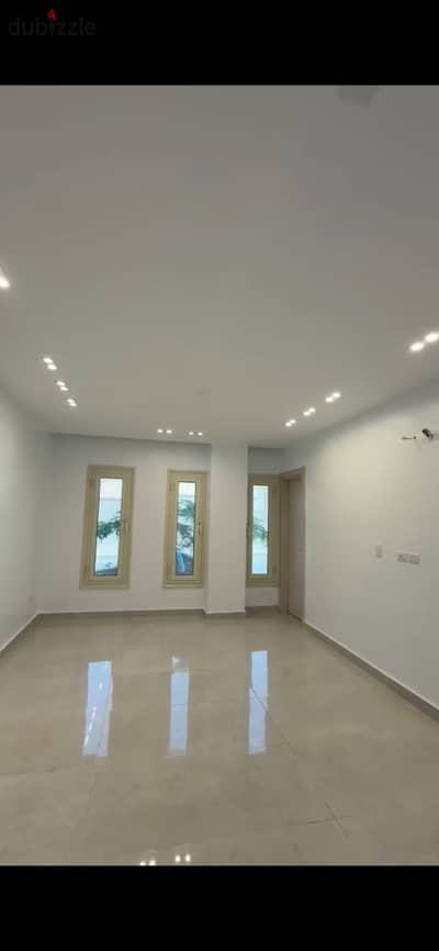 For rent, a ground floor apartment in the Garden Heights compound, Fifth Settlement